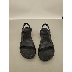 Teva men’s Hurricane Drift Outdoor Sandals Black  Size 12 New